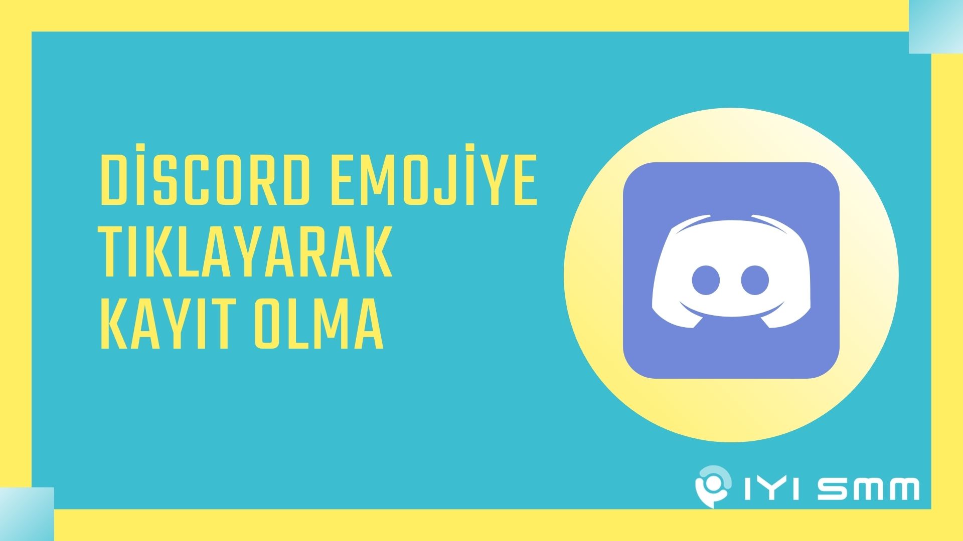 Discord Emojiye Tıklayarak Kayıt Olma