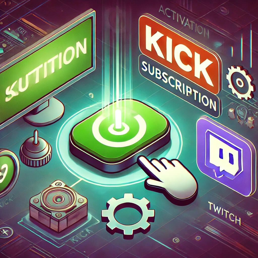 Kick ve Twitch Abonelik Butonunuzu Aktif Etmenin En Kolay Yolu