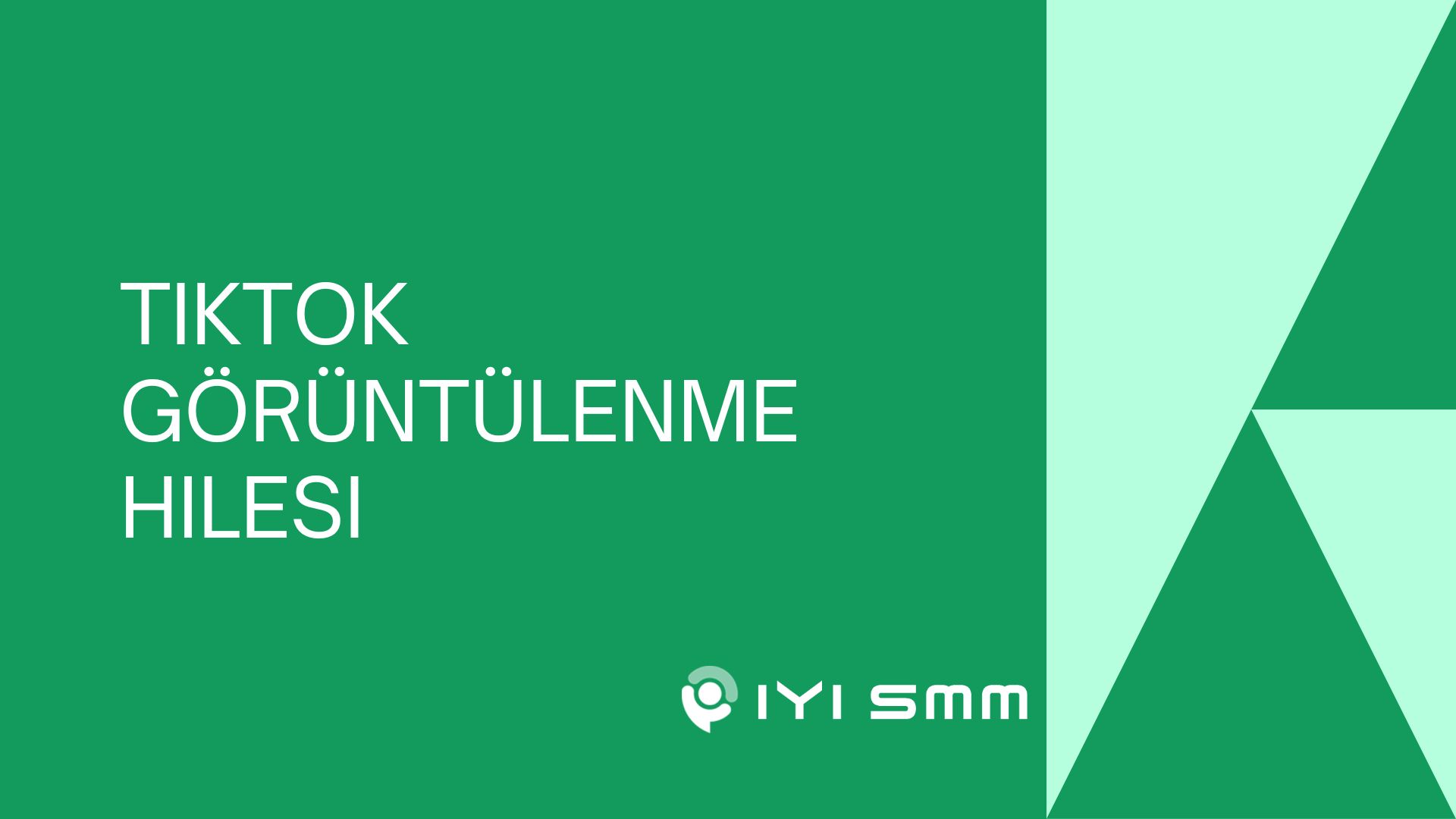 TikTok Görüntülenme Hilesi